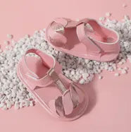 Baby/Toddler Pink Block Sandals